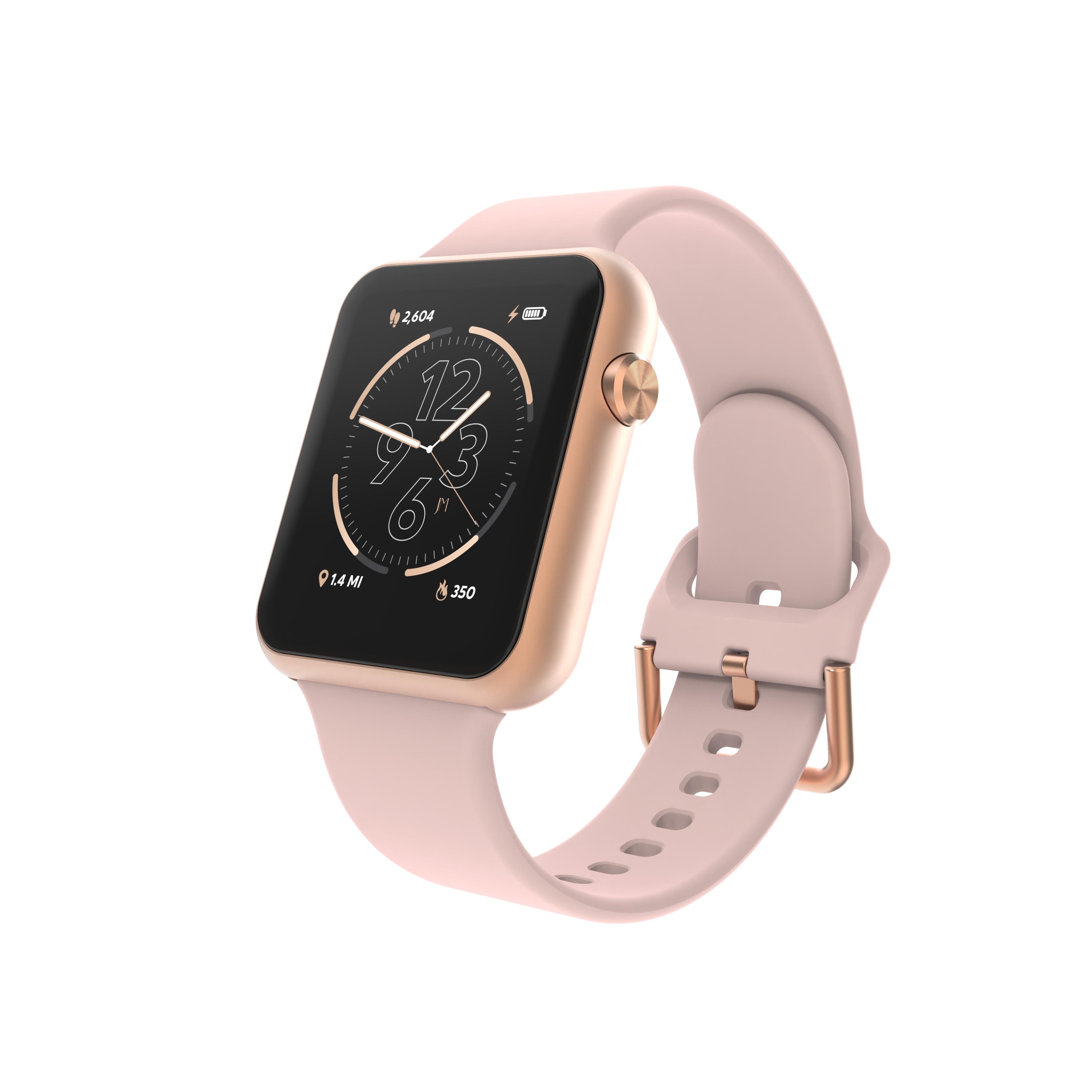 iTouch Air 4 | Jillian Michaels Edition Smartwatch in Rose Gold with Blush Strap