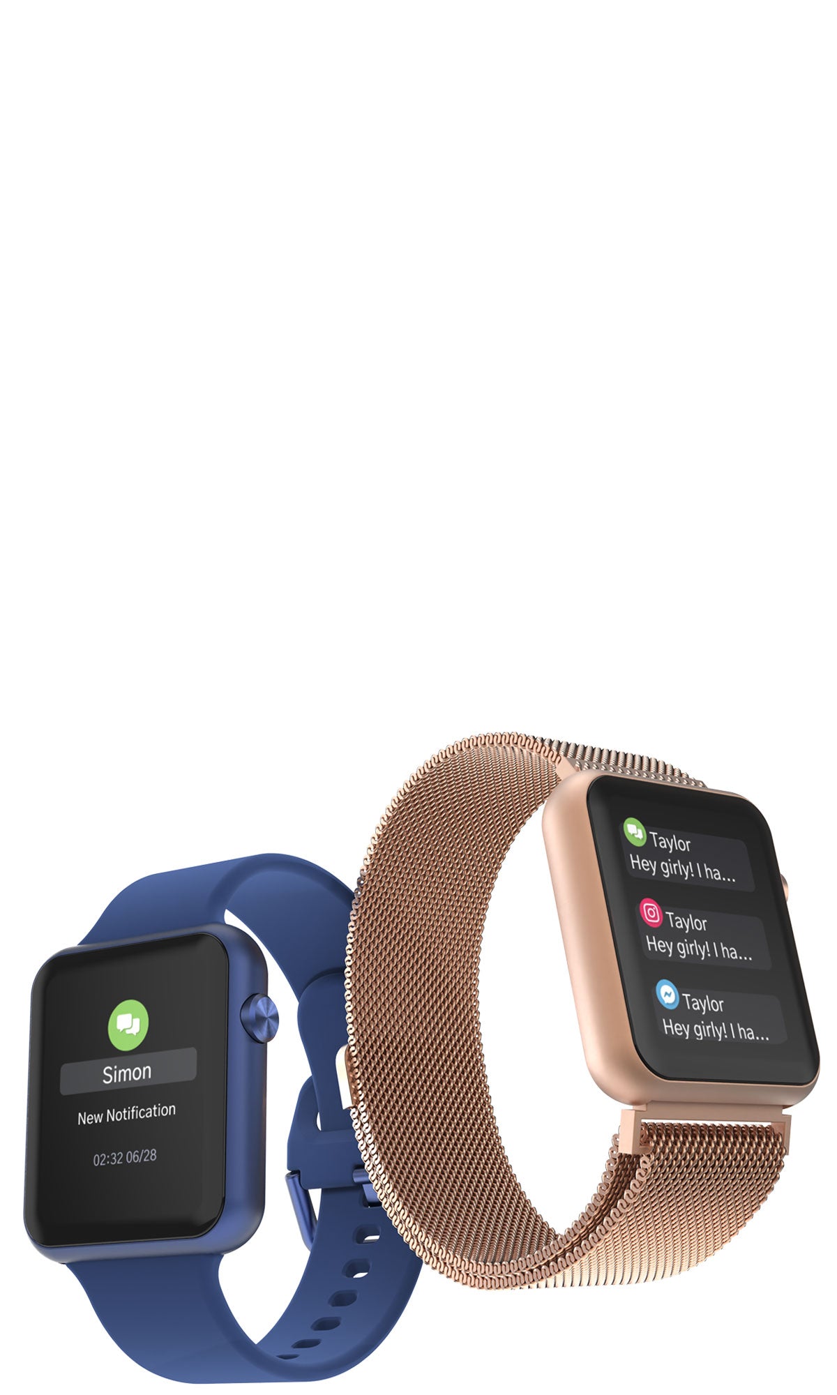 iTouch Air 4 Smartwatch Stay Connected 