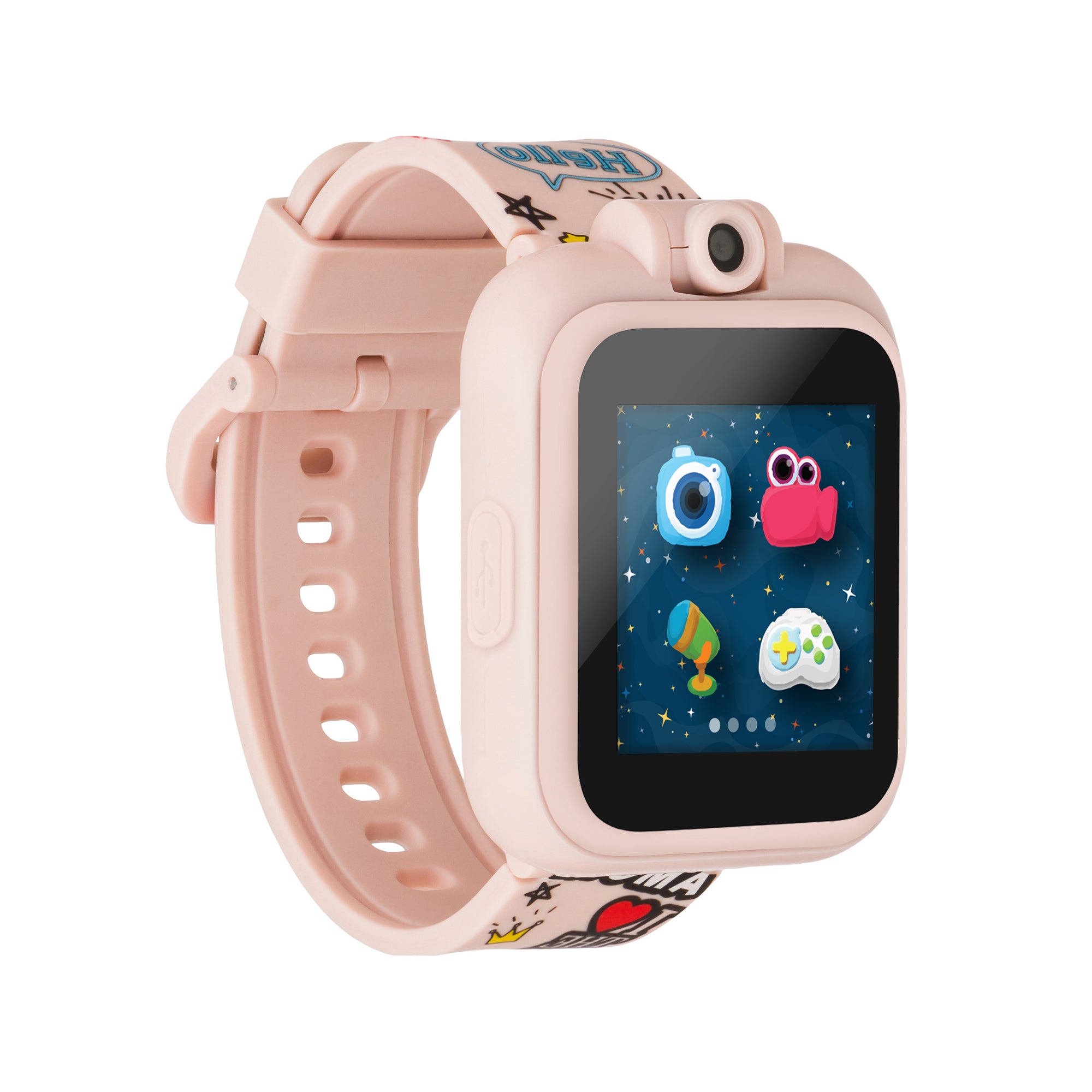 PlayZoom Smartwatch for Kids: Graffiti Print affordable smart watch