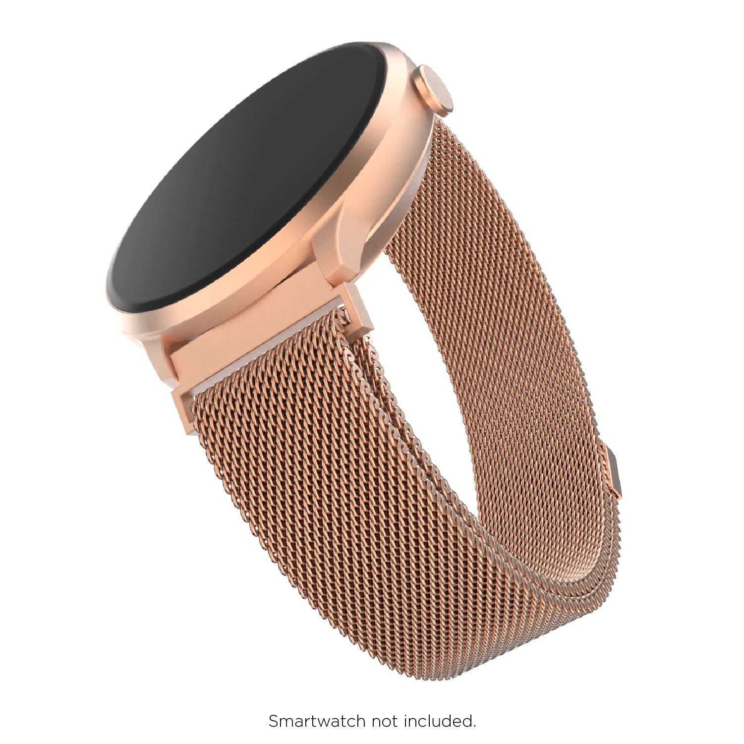 iTouch Air 3 40mm, Sport 3 & Sport Interchangeable Strap: Rose Gold Mesh affordable smart watch strap