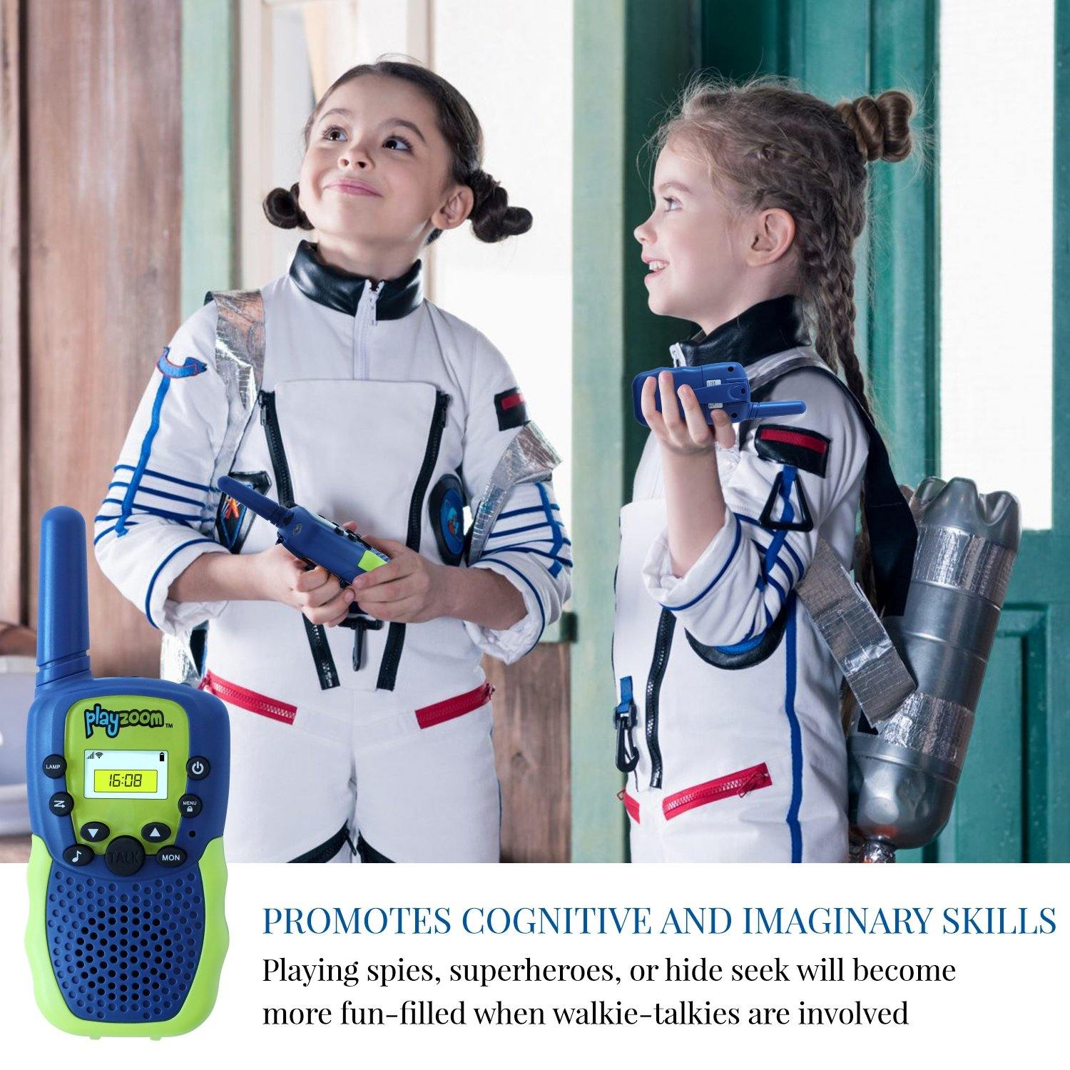 PlayZoom Walkie Talkies 2 pack, Green affordable Walkie Talkies