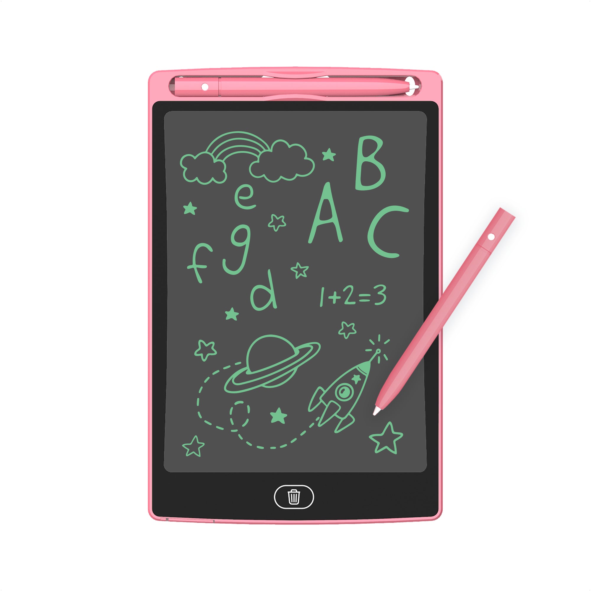 PlayZoom Doodle Board: Pink, 8in affordable Doodle Board