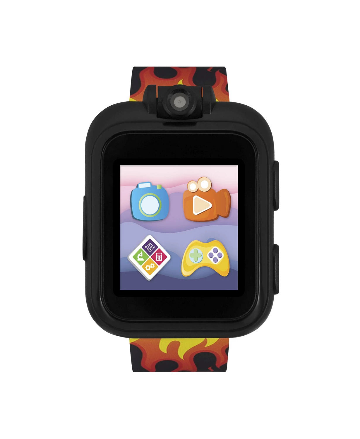 PlayZoom 2 Kids Smartwatch: Black Racing Flames