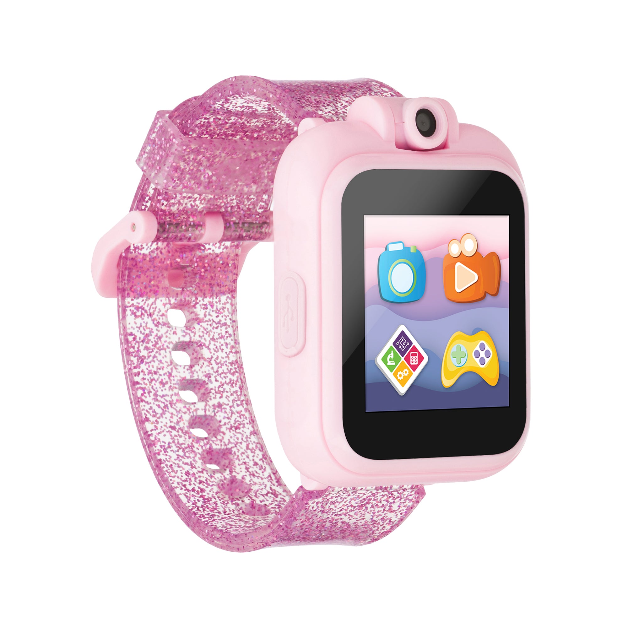 PlayZoom 2 Kids Smartwatch with Headphones: Pink Sparkle affordable smart watch with headphones