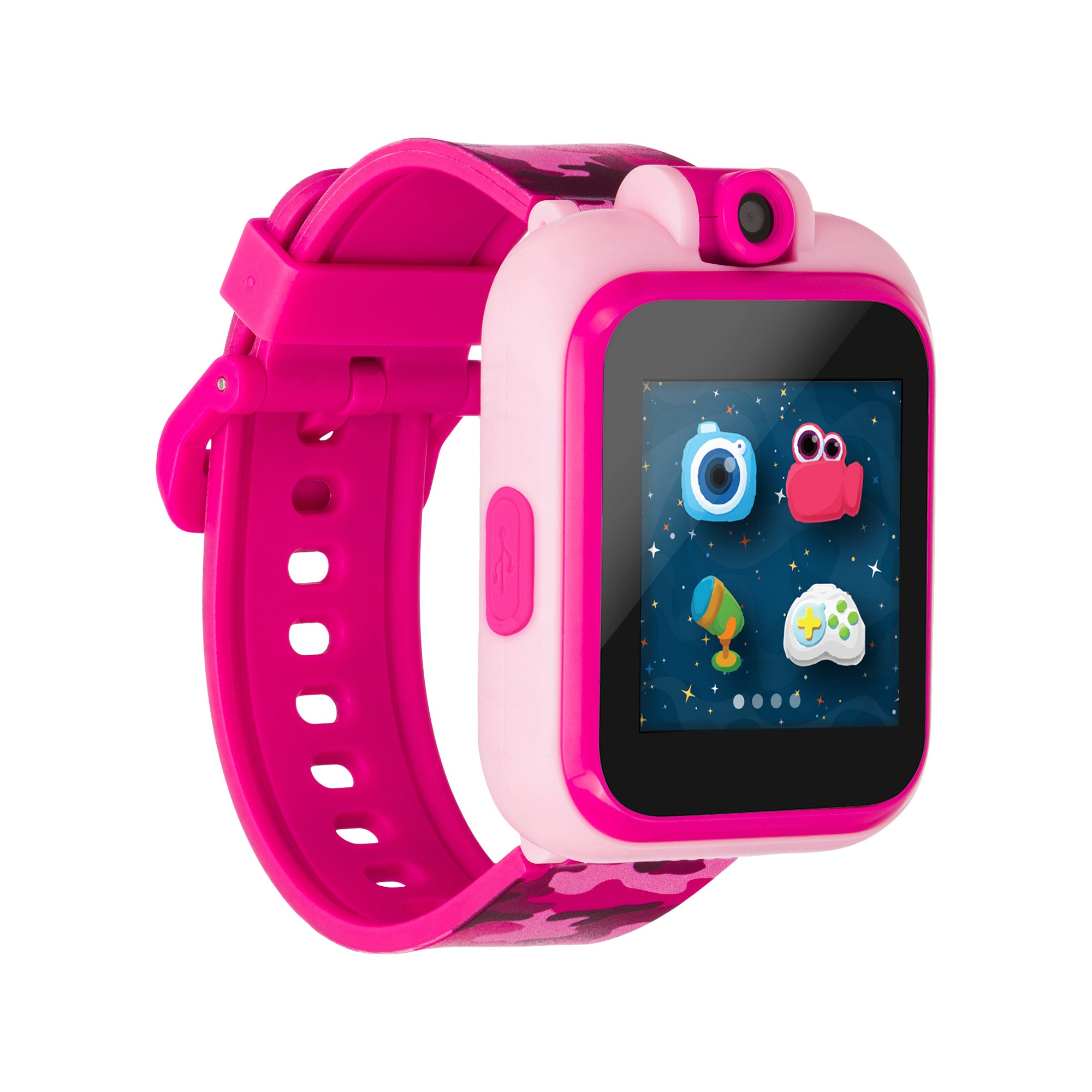 PlayZoom Smartwatch for Kids: Pink Camo affordable smart watch